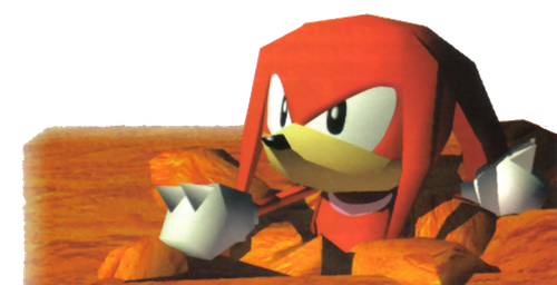 Sonic R - Knuckles